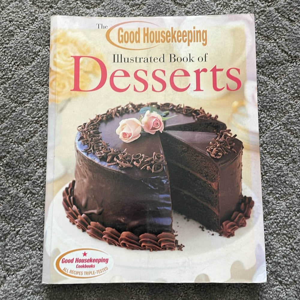 Vintage Good Housekeeping Dessert Book‎